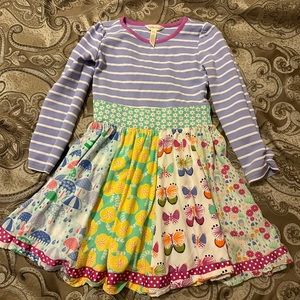 Matilda Jane girls dress cute for Spring size 6